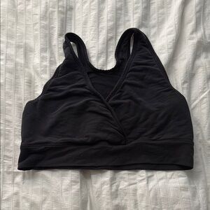 Quince Micromodal Crossover Maternity & Postpartum Bralette (2-Pack)